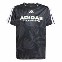 Adidas Of Tiro Allover-Print T-Shirt Juniors  