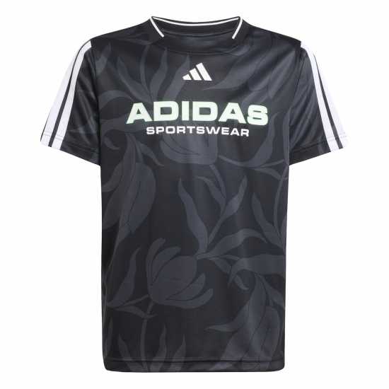 Adidas Of Tiro Allover-Print T-Shirt Juniors  