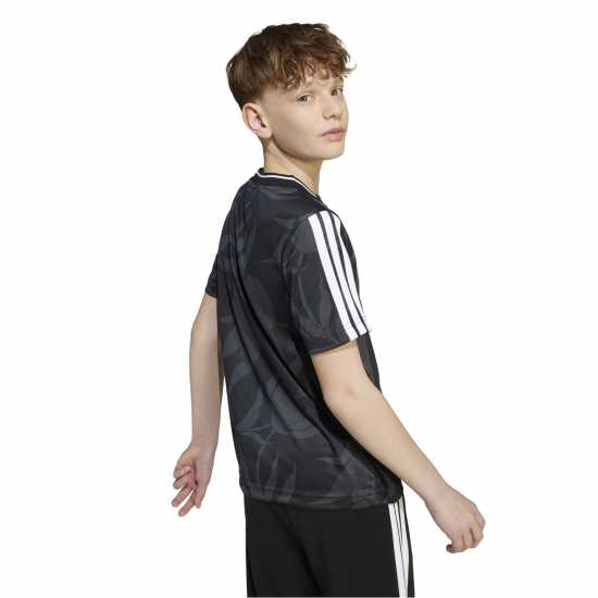 Adidas Of Tiro Allover-Print T-Shirt Juniors  