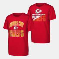Nfl Kids' Never Quit Performance Short Sleeve T-Shirt KC Chiefs 