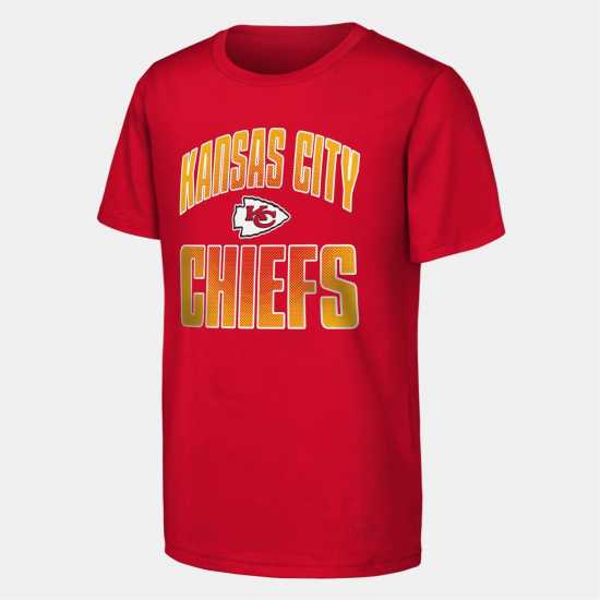Nfl Kids' Never Quit Performance Short Sleeve T-Shirt KC Chiefs 