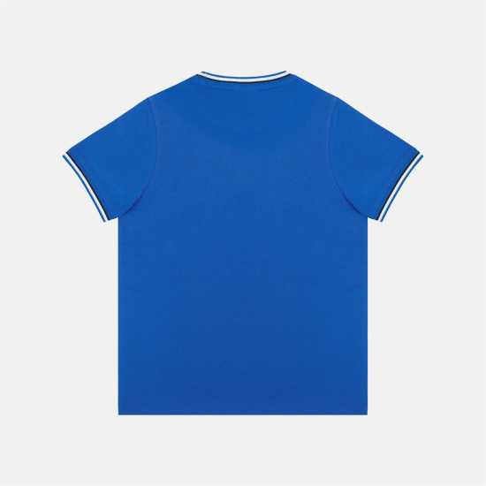 Детски тениски и фланелки Slazenger Tipped T-Shirt Jn61 Royal Blue Slazenger Tipped T-Shirt Jn61 Royal Blue Детски тениски и фланелки