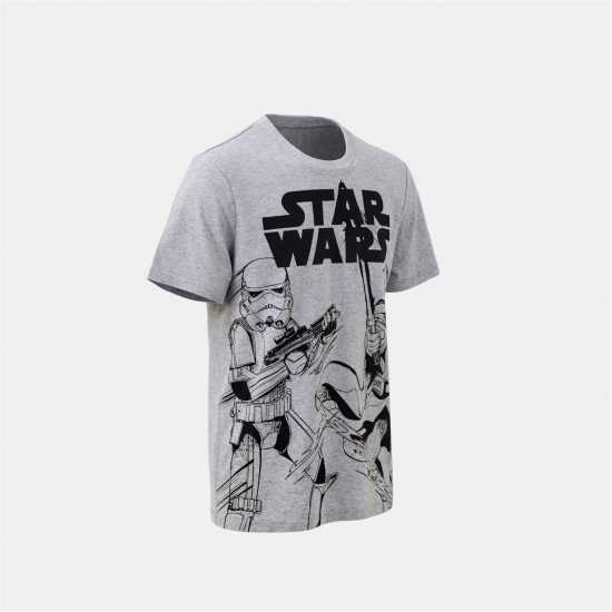 Мъжка Риза Character Character Short Sleeve T-Shirt Mens Star Wars 