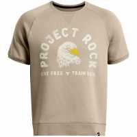 Under Armour Pr Eagle Crew Regular Fit T-Shirt Кафяво 
