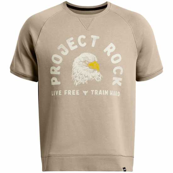 Under Armour Men's Pr Eagle Crew Regular Fit T-Shirt Кафяво 