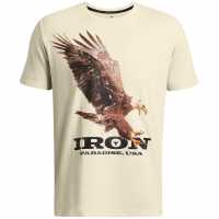 Under Armour Eagle Graphic Regular Fit T-Shirt Кафяво 