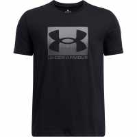 Under Armour Armour Ua B Boxed Sports Update Ss T-Shirt Boys Black/P Gray