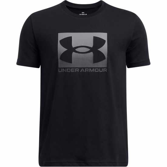Under Armour Armour Ua B Boxed Sports Update Ss T-Shirt Boys Black/P Gray 