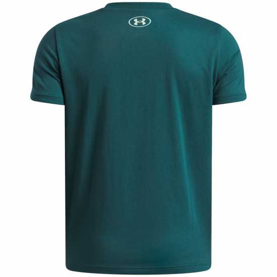 Under Armour Kids' B Boxed Sports Update Short Sleeve T-Shirt R Green/F Green 