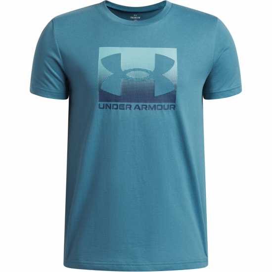 Under Armour Kids' B Boxed Sports Update Short Sleeve T-Shirt Blue/Blue Haze 