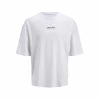 Jack And Jones Graphic Tee Sn99 Бяло Jack And Jones Graphic Tee Sn99 Бяло