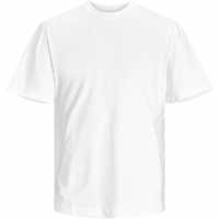 Jack And Jones Тениска Relax Fit T Shirt White Мъжки тениски и фланелки