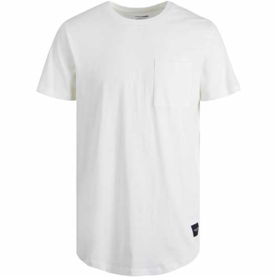 Jack And Jones Crew Neck T-Shirt White Мъжки ризи