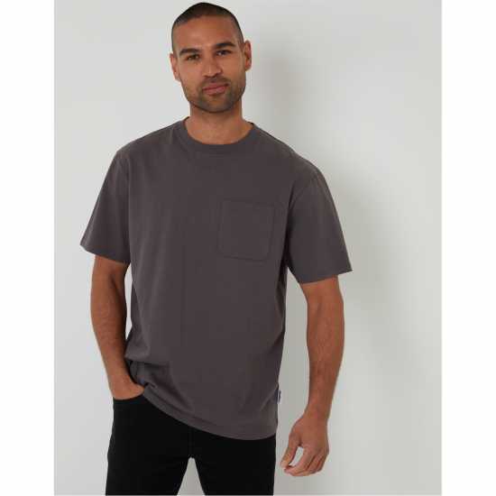 Threadbare Ambrosia Regular Fit T-Shirt "Сланец Threadbare Ambrosia Regular Fit T-Shirt "Сланец