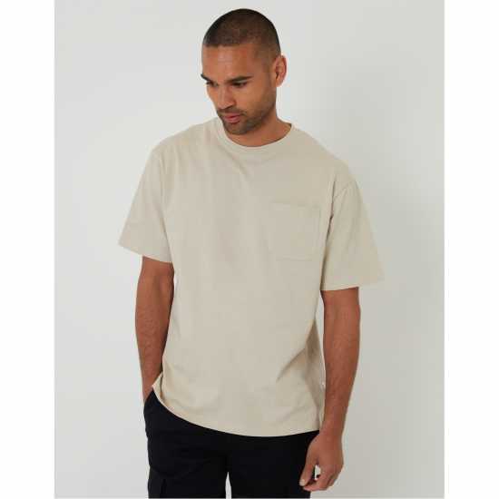 Threadbare Ambrosia Regular Fit T-Shirt "Камък Threadbare Ambrosia Regular Fit T-Shirt "Камък
