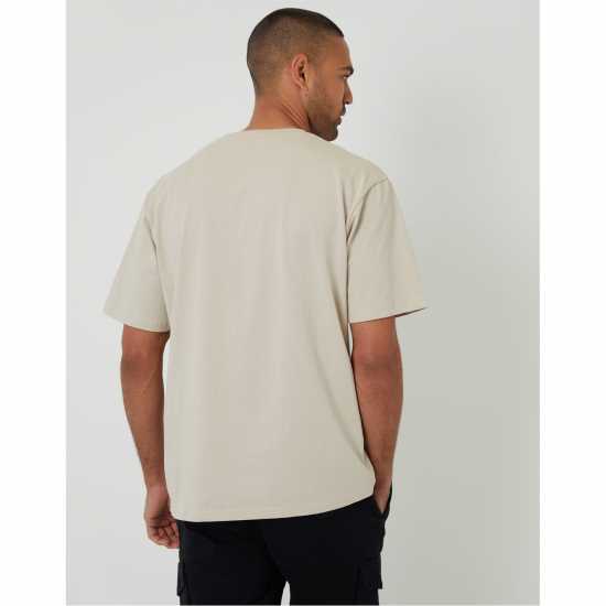 Threadbare Ambrosia Regular Fit T-Shirt "Камък Threadbare Ambrosia Regular Fit T-Shirt "Камък