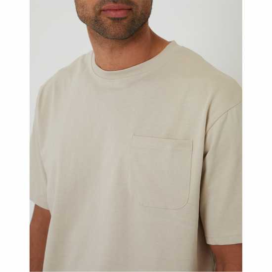 Threadbare Ambrosia Regular Fit T-Shirt "Камък Threadbare Ambrosia Regular Fit T-Shirt "Камък