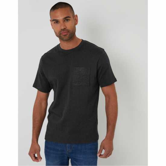 Threadbare Havana Regular Fit T-Shirt "Сланец Threadbare Havana Regular Fit T-Shirt "Сланец