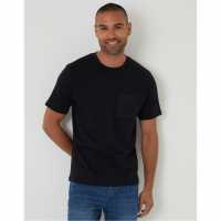 Threadbare Havana Regular Fit T-Shirt Черно Threadbare Havana Regular Fit T-Shirt Черно