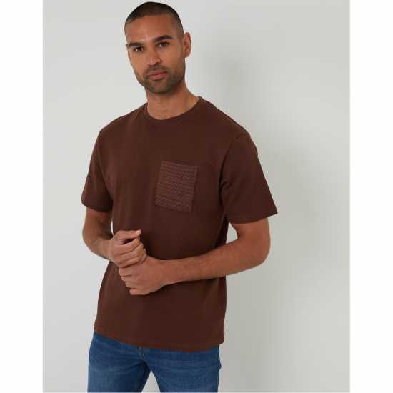 Threadbare Havana Regular Fit T-Shirt "Кестен Threadbare Havana Regular Fit T-Shirt "Кестен