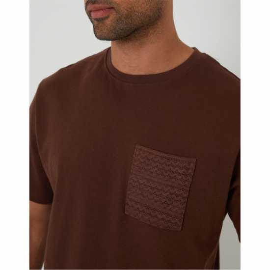 Threadbare Havana Regular Fit T-Shirt "Кестен Threadbare Havana Regular Fit T-Shirt "Кестен