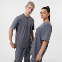 Jack Wills Tech Short Sleeve Pocket T-Shirt Shark Grey Мъжки ризи