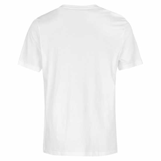 Reebok Мъжка Риза Graphic Series Training T-Shirt Mens White Мъжки ризи