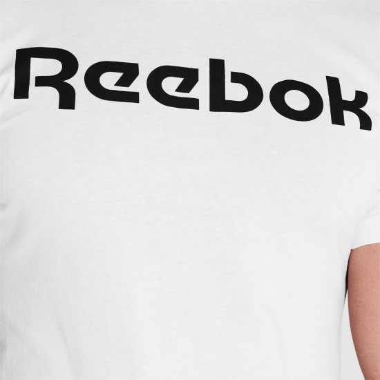 Reebok Мъжка Риза Graphic Series Training T-Shirt Mens White Мъжки ризи