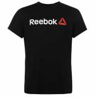 Reebok Мъжка Риза Graphic Series Training T-Shirt Mens Black Мъжки ризи