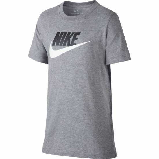 Детски тениски и фланелки Sale Nike Sportswear T-Shirt Junior Тъмно сиво мъхле Sale Nike Sportswear T-Shirt Junior Тъмно сиво мъхле Детски тениски и фланелки