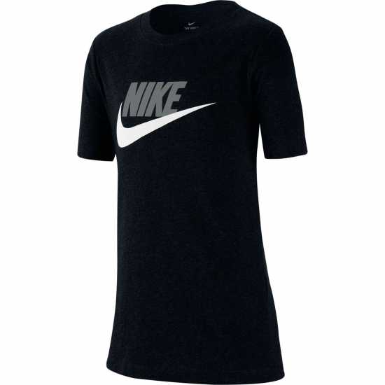 Nike Sportswear T-Shirt Junior Black/Grey - Детски тениски и фланелки