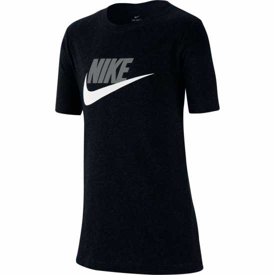 Детски тениски и фланелки Nike Sportswear T-Shirt Junior Черно/Сиво Nike Sportswear T-Shirt Junior Черно/Сиво Детски тениски и фланелки