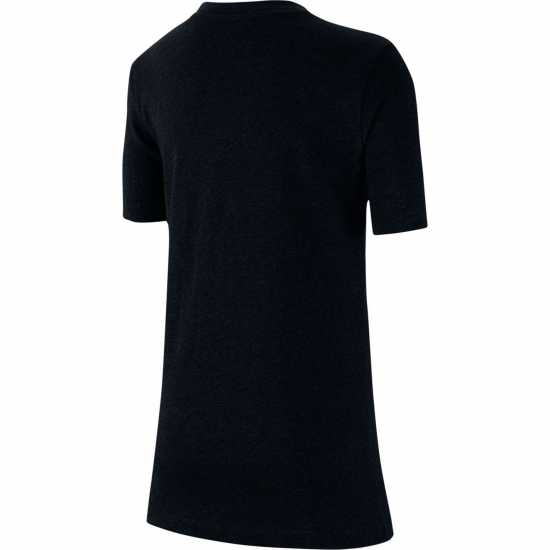 Детски тениски и фланелки Nike Sportswear T-Shirt Junior Черно/Сиво Nike Sportswear T-Shirt Junior Черно/Сиво Детски тениски и фланелки