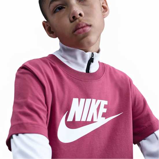 Nike Sportswear T-Shirt Junior Сладък Цвек 