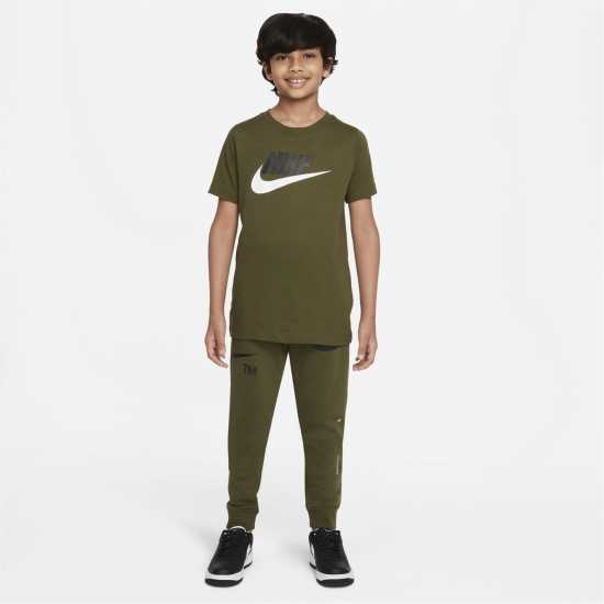 Sale Nike Sportswear T-Shirt Junior Stadium Green Детски тениски и фланелки