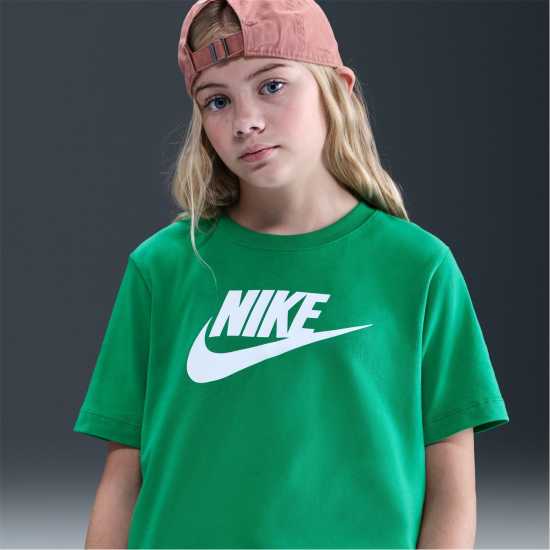 Sale Nike Sportswear T-Shirt Junior Stadium Green Детски тениски и фланелки