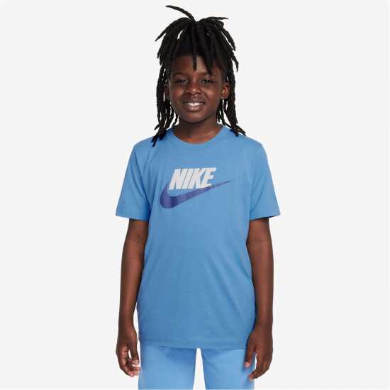 Nike Sportswear T-Shirt Junior Синьо Надвърху Детски тениски и фланелки