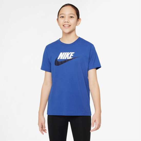 Nike Sportswear T-Shirt Junior Игра Роял Детски тениски и фланелки