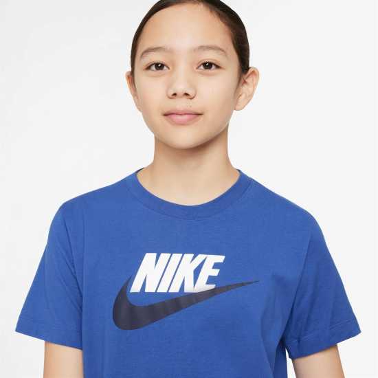 Nike Sportswear T-Shirt Junior Игра Роял Детски тениски и фланелки