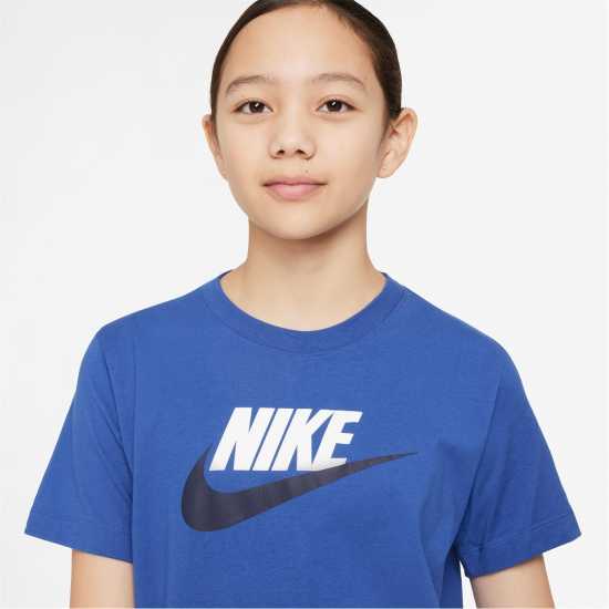Nike Sportswear T-Shirt Junior Игра Роял Детски тениски и фланелки