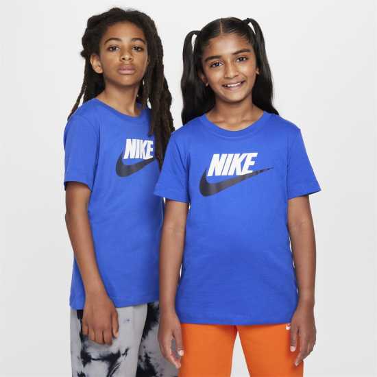 Nike Sportswear T-Shirt Junior Игра Роял Детски тениски и фланелки