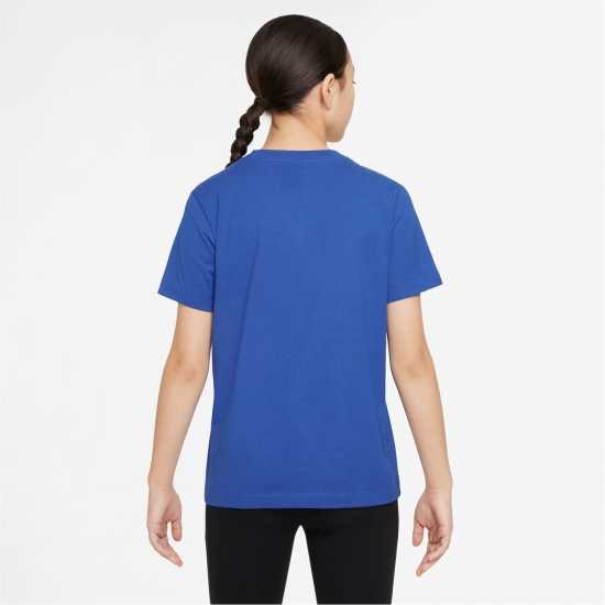 Nike Sportswear T-Shirt Junior Игра Роял Детски тениски и фланелки