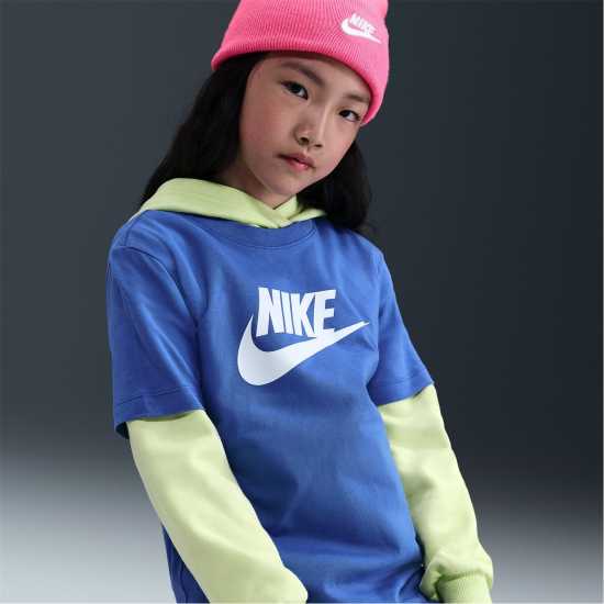 Nike Sportswear T-Shirt Junior Comet Blue Детски тениски и фланелки