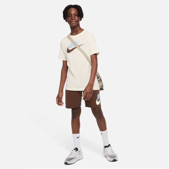 Nike Sportswear T-Shirt Junior Coconut Milk Детски тениски и фланелки