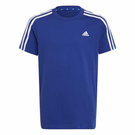Adidas Stripe Essentials T-Shirt Junior Blue/White Детски тениски и фланелки