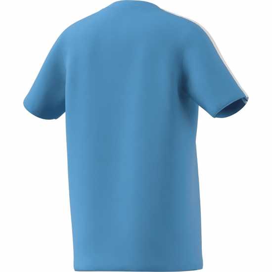 Adidas Stripe Essentials T-Shirt Junior Semi Blue/White Детски тениски и фланелки
