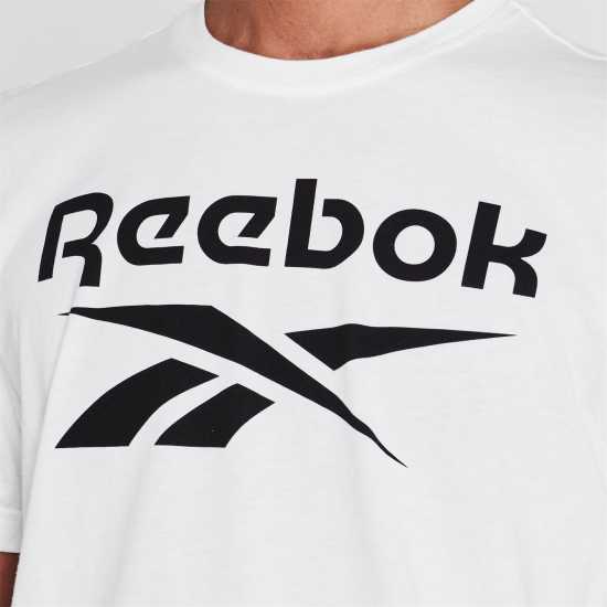 Reebok Boys Elements Graphic T-Shirt White Мъжки ризи
