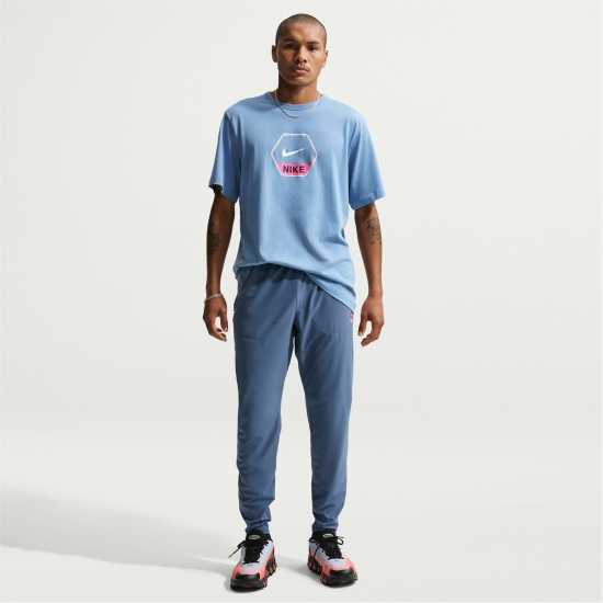 Nike Men's T-Shirt Work Blue Nike Men's T-Shirt Work Blue