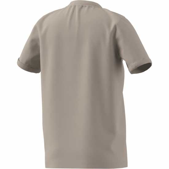 Adidas Детска Тениска Logo T Shirt Junior Wonder Beige Детски тениски и фланелки