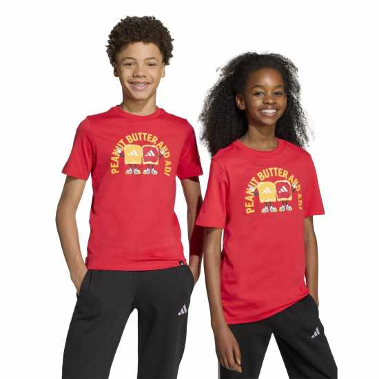 adidas Logo T Shirt Junior  